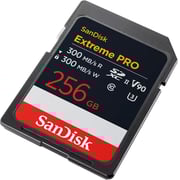 SanDisk Extreme PRO SDXC Card 256GB Black SDSDXDM-256G-GN4IN