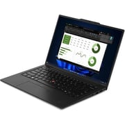 Lenovo ThinkPad X1 Carbon Gen 12 (2023) Laptop - 1st Series / Intel Core Ultra 7-165U / 14inch 2.8K / 2TB SSD / 64GB RAM / Shared Intel Iris Xe Graphics / Windows 11 Pro / English Keyboard / Black / International Version - [21KC-CTO1WW]