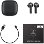 Soundpeats Air3 Bluetooth V5.2 Wireless Earbuds, Black