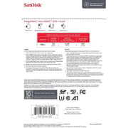 SanDisk ImageMate MicroSDXC UHS-1 Memory Card 128GB Black SDSQUA4-128G-AW6KA