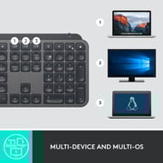 Logitech MX Keys English Keyboard Graphite
