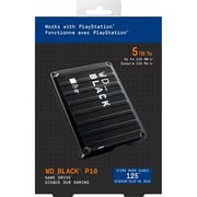 Western Digital P10 External Hard Drive USB 3.2 Gen 1 5TB Black WDBA3A0050BBK-WEBB