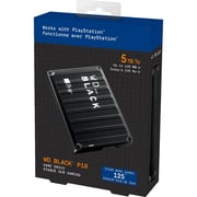 Western Digital P10 External Hard Drive USB 3.2 Gen 1 5TB Black WDBA3A0050BBK-WEBB