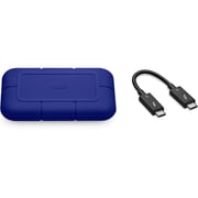 LaCie Rugged Pro5 Thunderbolt 5 External SSD 4TB Blue STNA4000400
