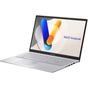 Asus Vivobook 15 (2023) Laptop - 13th Gen / Intel Core i7-1355U / 15.6inch FHD / 512GB SSD / 8GB RAM / Shared Intel UHD Graphics / FreeDOS / English Keyboard / Cool Silver / International Version - [X1504VA-NJ379]