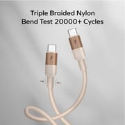Momax USB-C to Dual USB-C Magnetic Cable 2m Black