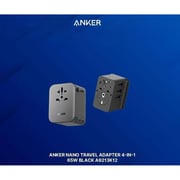 Anker Nano Travel Adapter Black