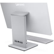 Lenovo IdeaCentre AIO 24IRH9 All-in-One (2025) Desktop - 13th Gen / Intel Core i7-13620H / 23.8inch FHD / 512GB SSD / 16GB RAM / Shared Intel UHD Graphics / Windows 11 Home / English & Arabic Keyboard / Cloud Grey / Middle East Version - [F0HN00KHAX]