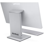 Lenovo IdeaCentre AIO 24ARR9 All-in-One (2025) Desktop - AMD Ryzen 5-7535HS / 23.8inch FHD / 512GB SSD / 8GB RAM / Shared AMD Radeon 660M Graphics / Windows 11 Home / English & Arabic Keyboard / Cloud Grey / Middle East Version - [F0HR006RAX]