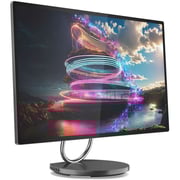 Lenovo Yoga AIO 32ILL10 All-in-One (2025) Desktop - 2nd Sereis / Intel Core Ultra 7-256V / 31.5inch UHD / 1TB SSD / 32GB RAM / 6GB NVIDIA GeForce RTX 4050 / Windows 11 Pro / English & Arabic Keyboard / Storm Grey / Middle East Version - [F0HX0004AX]