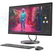Lenovo Yoga AIO 32ILL10 All-in-One (2025) Desktop - 2nd Sereis / Intel Core Ultra 7-256V / 31.5inch UHD / 1TB SSD / 32GB RAM / 6GB NVIDIA GeForce RTX 4050 / Windows 11 Pro / English & Arabic Keyboard / Storm Grey / Middle East Version - [F0HX0004AX]