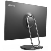 Lenovo Yoga AIO 32ILL10 All-in-One (2025) Desktop - 2nd Sereis / Intel Core Ultra 7-256V / 31.5inch UHD / 1TB SSD / 32GB RAM / 6GB NVIDIA GeForce RTX 4050 / Windows 11 Pro / English & Arabic Keyboard / Storm Grey / Middle East Version - [F0HX0004AX]