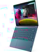 Lenovo Yoga Slim 9 14ILL10 (2025) Laptop - 2nd Series / Intel Core Ultra 7-258V / 14inch WQUXGA / 1TB SSD / 32GB RAM / Shared Intel ARC Graphics 140V / Windows 11 Home / English & Arabic Keyboard / Tidal Teal / Middle East Version - [83CX000MAX]