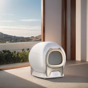 Whiskers & Wag Self Cleaning Automatic Cat Litter Box (Pack of 1)