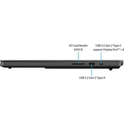 Asus ROG Zephyrus G16 Gaming (2023) Laptop - 1st Series / Intel Core Ultra 9-185H / 16inch / 1TB SSD / 16GB RAM / 8GB NVIDIA GeForce RTX 4070 Graphics / Windows 11 Home / English & Arabic Keyboard / Grey / International Version - [GU605MI-G16.U94070]