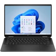 HP Spectre x360 2-in-1 Convertible (2023) Laptop - 1st Series / Intel Core Ultra 7-155H / 14inch 3K / 1TB SSD / 16GB RAM / Shared Intel Arc Graphics / Windows 11 / English Keyboard / Nightfall Black / International Version - [14-EU0008NI]