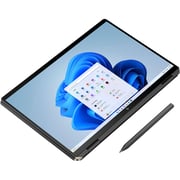 HP Spectre x360 2-in-1 Convertible (2023) Laptop - 1st Series / Intel Core Ultra 7-155H / 14inch 3K / 1TB SSD / 16GB RAM / Shared Intel Arc Graphics / Windows 11 / English Keyboard / Nightfall Black / International Version - [14-EU0008NI]