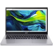 Acer Aspire Go Laptop - Intel Quad Core N100 / 15.6inch FHD / 128GB SSD / 4GB RAM / Shared Graphics / Windows 11 Home / English Keyboard / Silver / International Version - [NX.KRYSA.001]