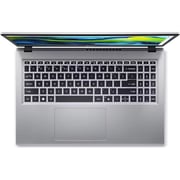 Acer Aspire Go Laptop - Intel Quad Core N100 / 15.6inch FHD / 128GB SSD / 4GB RAM / Shared Graphics / Windows 11 Home / English Keyboard / Silver / International Version - [NX.KRYSA.001]