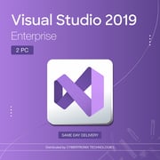 Microsoft Visual Studio 2019 Enterprise 2 PC Digital License Purple