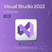 Microsoft Visual Studio 2022 Enterprise 2 PC Digital License Purple