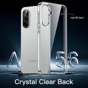FITIT Clear Case for Samsung Galaxy A56 5G, Non-Yellowing Shockproof Bumper Protective Phone Cover