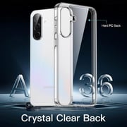 FITIT Clear Case for Samsung Galaxy A36 5G, Non-Yellowing Shockproof Bumper Protective Phone Cover