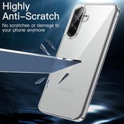 FITIT Clear Case for Samsung Galaxy A36 5G, Non-Yellowing Shockproof Bumper Protective Phone Cover