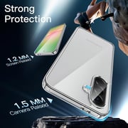 FITIT Clear Case for Samsung Galaxy A36 5G, Non-Yellowing Shockproof Bumper Protective Phone Cover