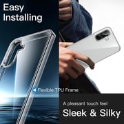 FITIT Clear Case for Samsung Galaxy A36 5G, Non-Yellowing Shockproof Bumper Protective Phone Cover