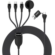Travelmall 6-in-1 USB Cable 1m Black