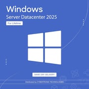 Microsoft Windows Server Datacenter 2025 For Lifetime Blue