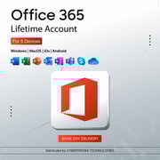 Microsoft Office 365 Lifetime Account For 5 Devices