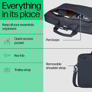 HP Everyday OGR Briefcase Black 16inch + 2S9L1AA 150 Wireless Mouse