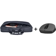 HP Everyday OGR Briefcase Odyssey Grey 14inch + 2S9L1AA 150 Wireless Mouse