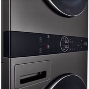 LG 2024 WashTower 27'' - 19kg washer, 16kg dryer + A9K-CORE Vacuum Cleaner