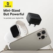 Baseus Palm Fast Charging Wall Charger Cluster Black