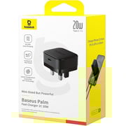 Baseus Palm Fast Charging Wall Charger Cluster Black
