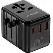 Proove Trip Travel Adapter Black