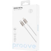 Proove Dense Metal Type-C To Lightning Cable 1m White
