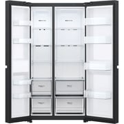 LG Side By Side Refrigerator 650 Litres GR-B267DBM3