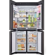 LG French Door Fridge MoodUP, LED Doors, InstaView, Smart control with ThinQ