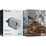 Green Lion GaN Premium Wall Charger 45W Grey