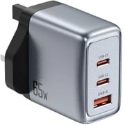 Green Lion GaN Premium Wall Charger Grey