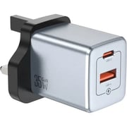 Green Lion GaN Premium Wall Charger Grey