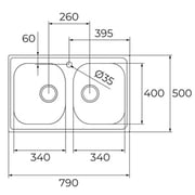 Teka StarBright Series 1D Sink 1pc
