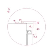Teka Built In Refrigerator 316 Litres RSL 73370 ME