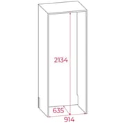Teka Built In Combi Refrigerator 556 Litres RBF 78980 FI