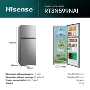 Hisense Top Mount Refrigerator 599 Litres RT3N599NAI