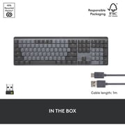 Logitech MX Mechanical Tactile Keyboard Graphite